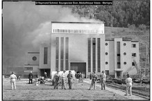 03 avril 1951 - Incendie de l'usine hydroélectrique de Chand ... Image 1