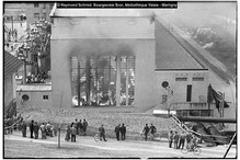 03 avril 1951 - Incendie de l'usine hydroélectrique de Chand ... Image 3