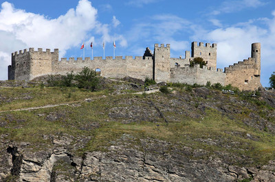 Château de Tourbillon, à Sion